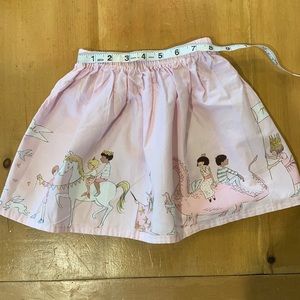 Girls skirt featuring art work by Sarah Jane